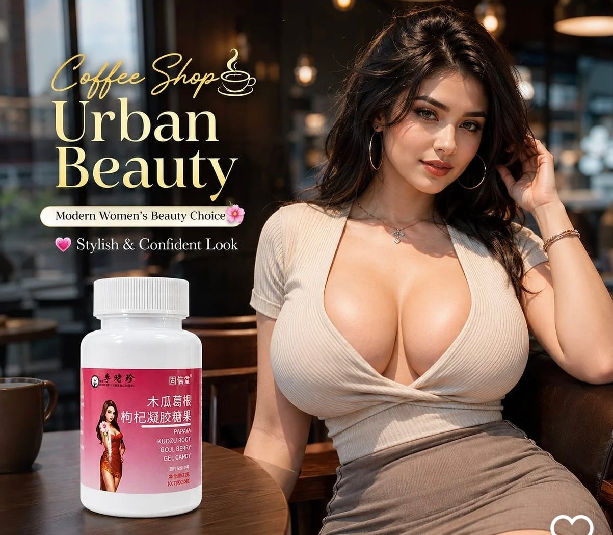 Breast Enhancement Chewable Gel Candy Tablets
